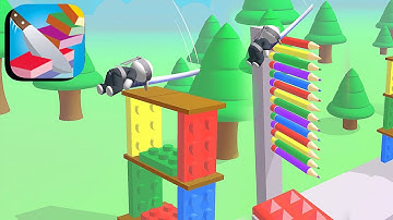 Master Slicer ​- All Levels Gameplay Android,ios (Levels 1-3)