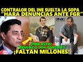 CONTRALOR del INE Suelta la Sopa! Faltan Millones, Hará Denuncias Ante la FGR.. Por esto la Renuncia