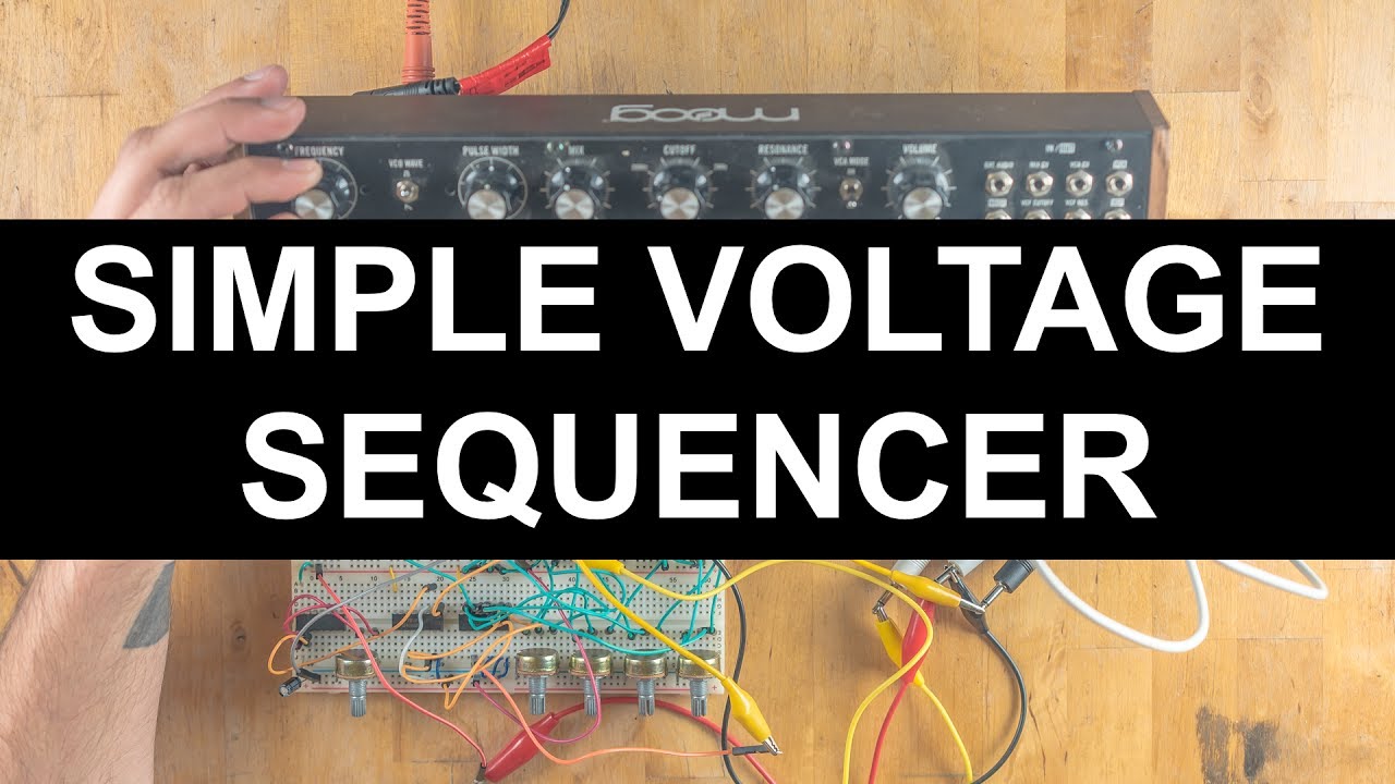 Simple Voltage Sequencer for Moog Mother-32