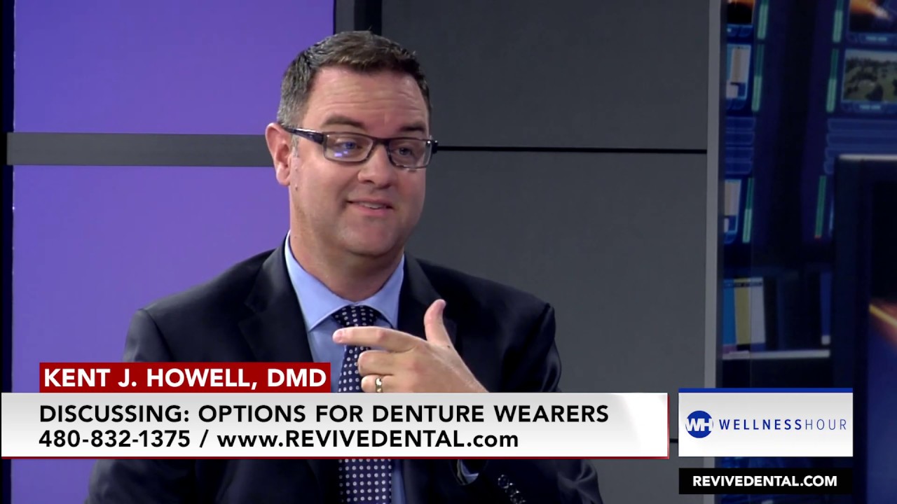 Options for Denture Wearers with Mesa, AZ Dentist Dr. Kent Howell