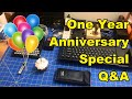 One Year Anniversary Special: a Q&amp;A With Your Host