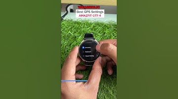 Change Amazfit GTR 4 GPS Settings For Better Tracking & Accuracy #shorts