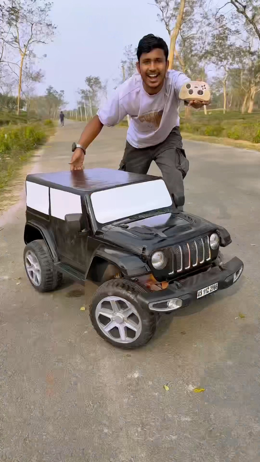 Finally Black Colour Mini RC Thar Ride ?