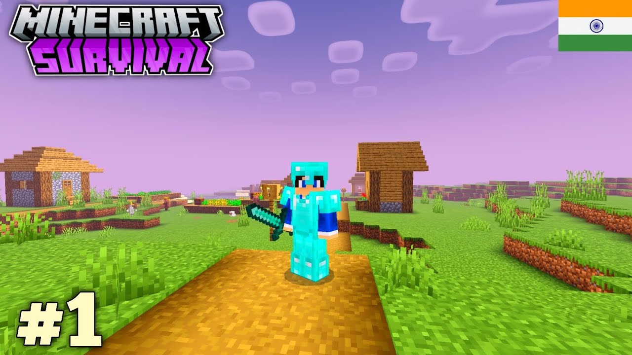 A New Journey Begins | Minecraft PE 1.21 Survival Series Ep no 1 {In ...