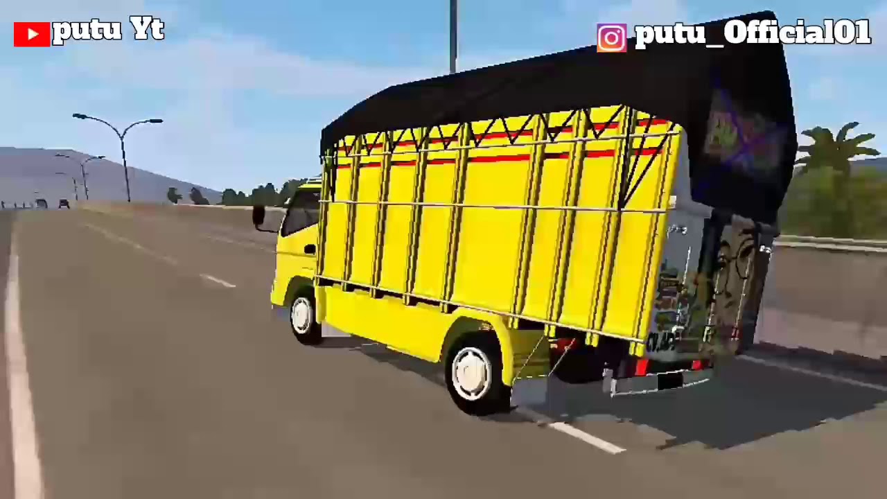 Kumpulan truk  oleng  versi bussid  Putu Yt YouTube