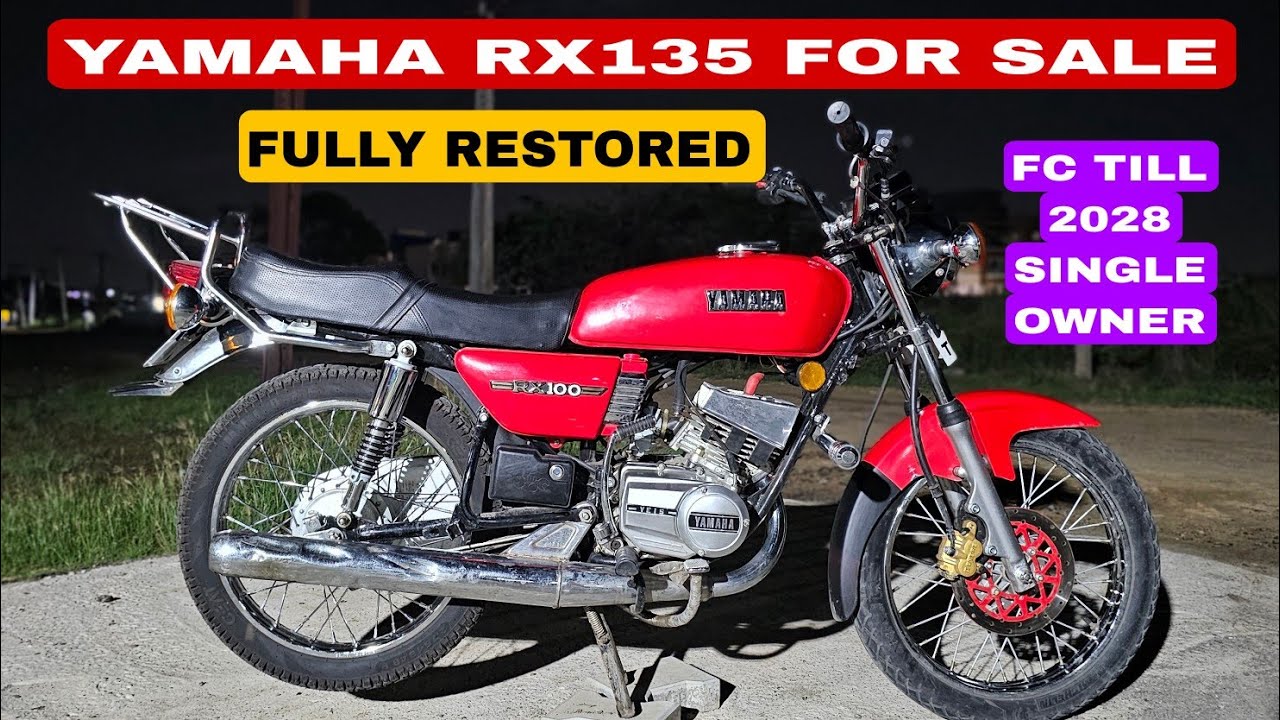 FULLY RESTORED YAMAHA RX135 FOR SALE | FC TILL 2028 | SINGLE OWNER ...