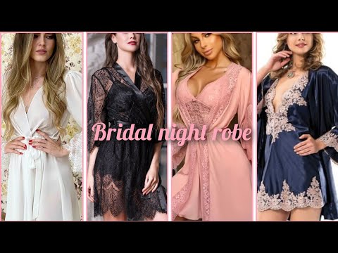 fashion sexy bridal wedding gown bridal night robe