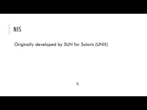 Unix/Linux Directory Services