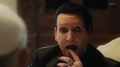 The New Pope (2020) - Marilyn Manson Pays a Visit