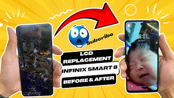INFINIX SMART 8 LCD REPLACEMENT | How to replace LCD