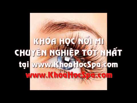 Video Khóa dạy học nối mi ở đâu tốt nhất tại TPHCM - YouTube