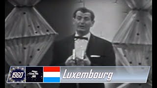 eurovision 1960 Luxembourg 🇱🇺 Camillo Felgen - So laang we's du do bast