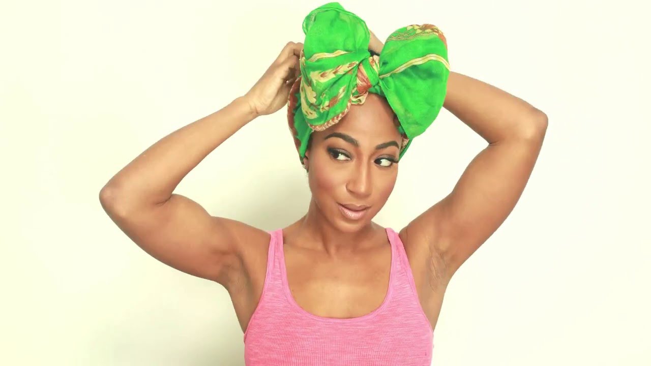 Vacay Hair: Scarf Styling! feat. Africa Miranda, presented by EDEN BodyWorks - YouTube