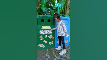 Belajar Buang Sampah Pada Tempatnya #alethaabew