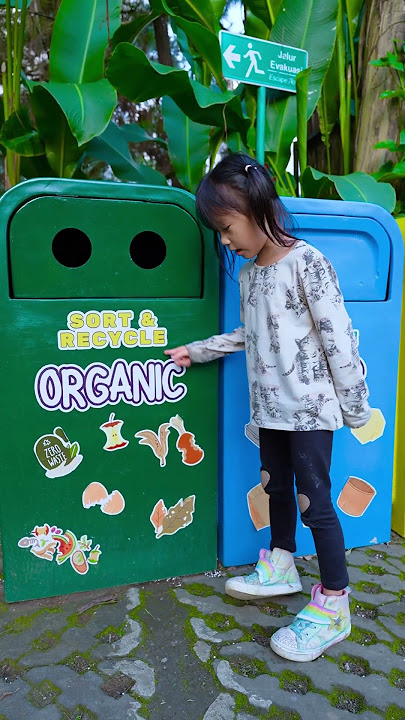 Belajar Buang Sampah Pada Tempatnya #alethaabew