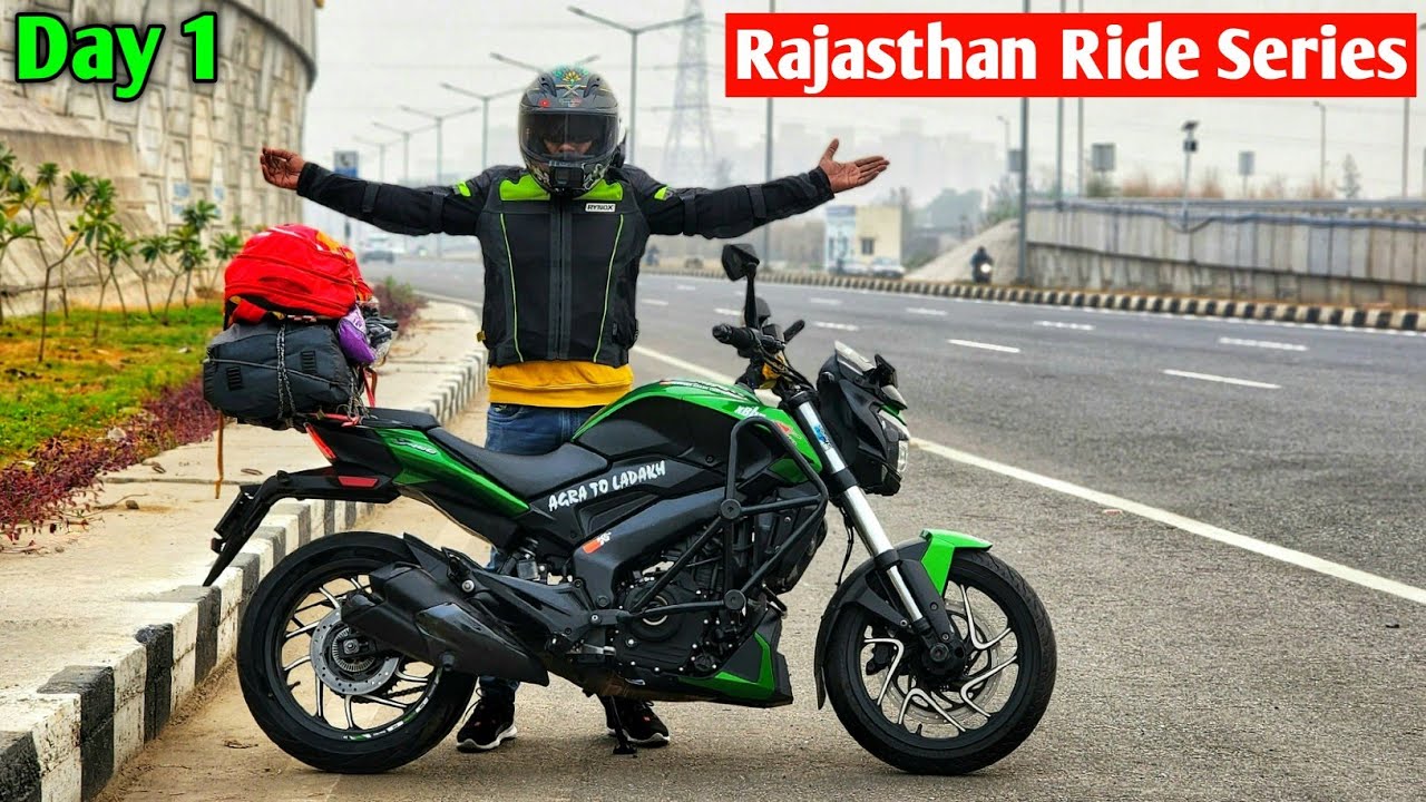 Finally Agra To Rajasthan Ride Start Ho Gyi | Agra To Jaipur | Dominar 400