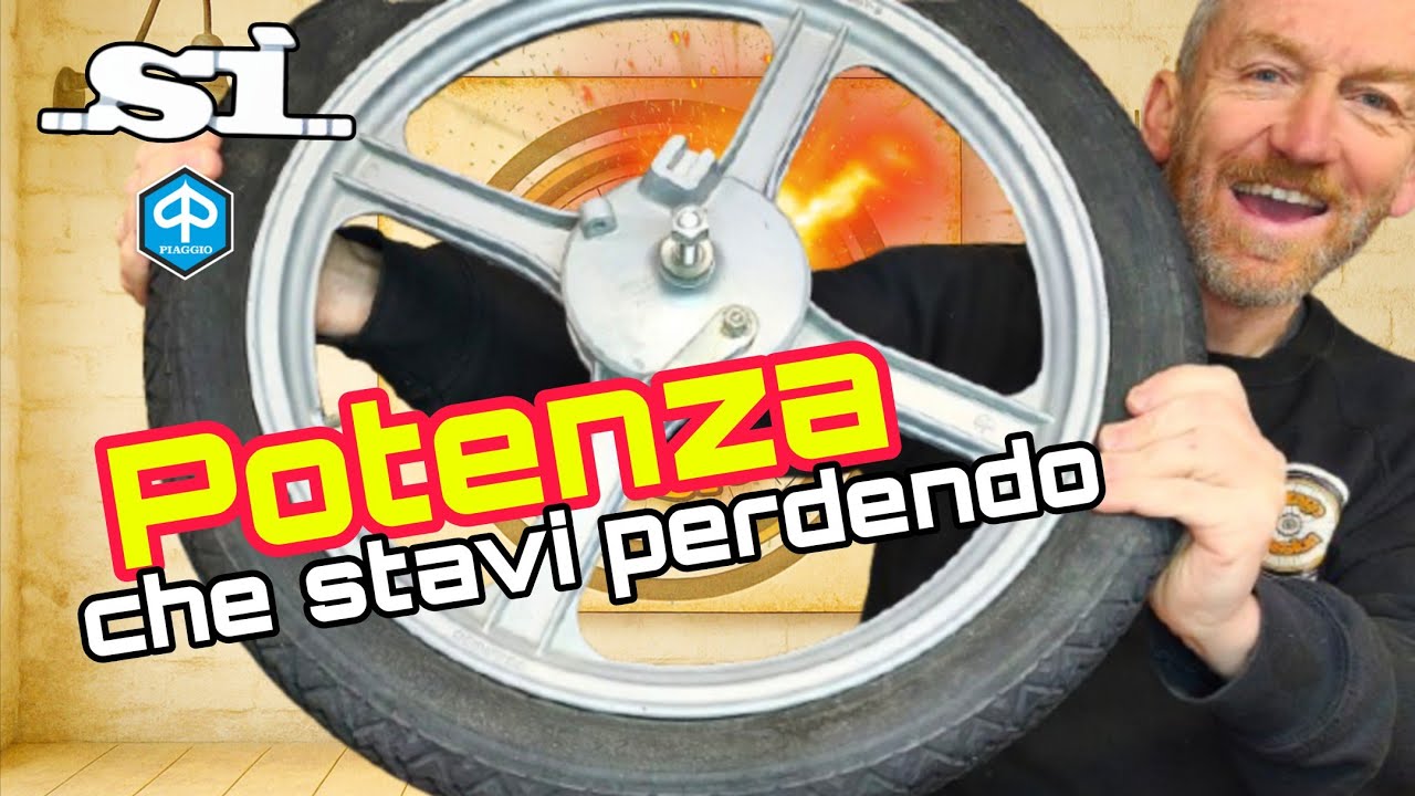 Restauro Piaggio SI Ep.12 - Così il mozzo anteriore ruba potenza al tuo Piaggio Sì