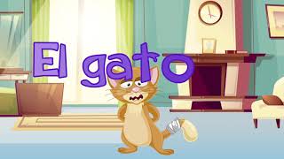 Vignette de la vidéo "Voces Infantiles - El Gato de Mi Casa - Lyric Video"