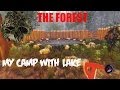 THE FOREST - MY FIRST CAMP WITH LAKE - PC GAMEPLAY 1080