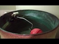 Fix dripping sound in water cylinder: Float valve washer change walk-through