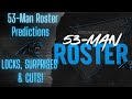 Carolina Panthers 53-Man Roster Predictions & Surprising Cuts