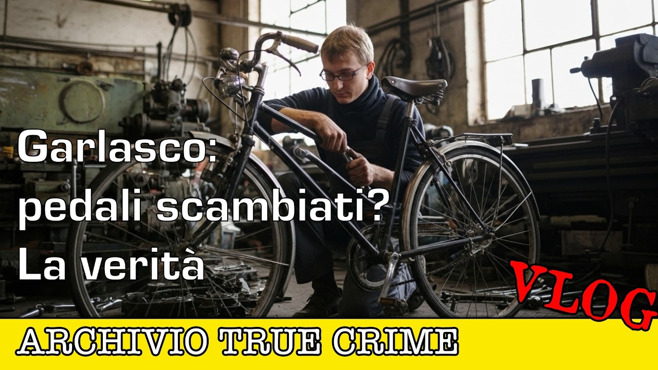 Garlasco: quella traccia invisibile sui pedali della bicicletta | ARCHIVIO TRUE CRIME VLOG