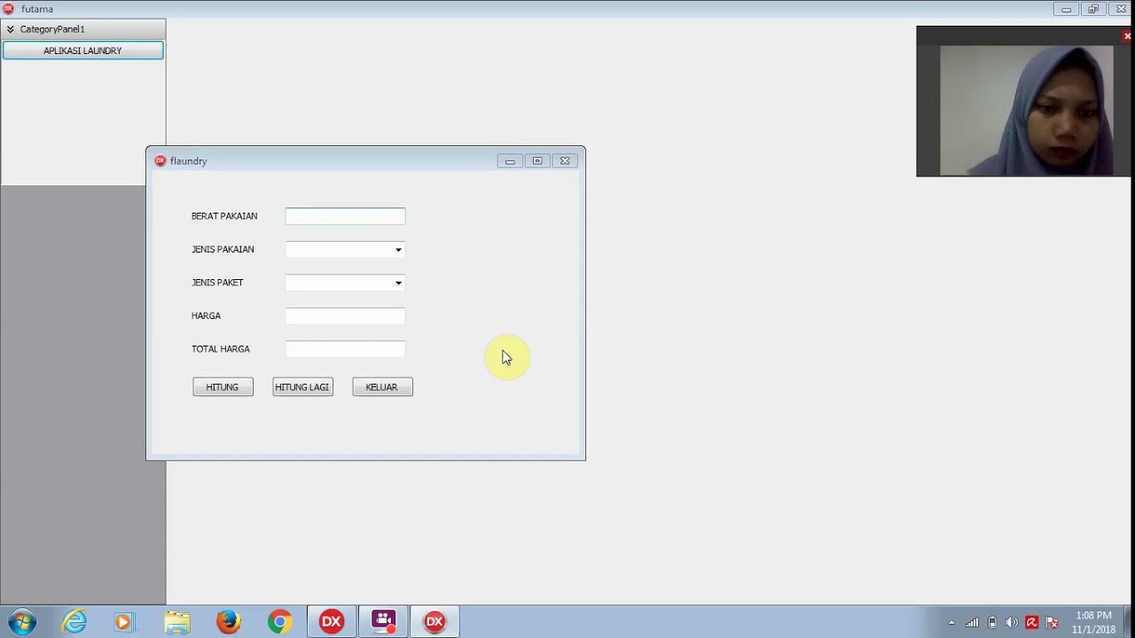 Cara Membuat Aplikasi Laundry Menggunakan Delphi - YouTube