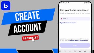 How To Create Botim App Account screenshot 4