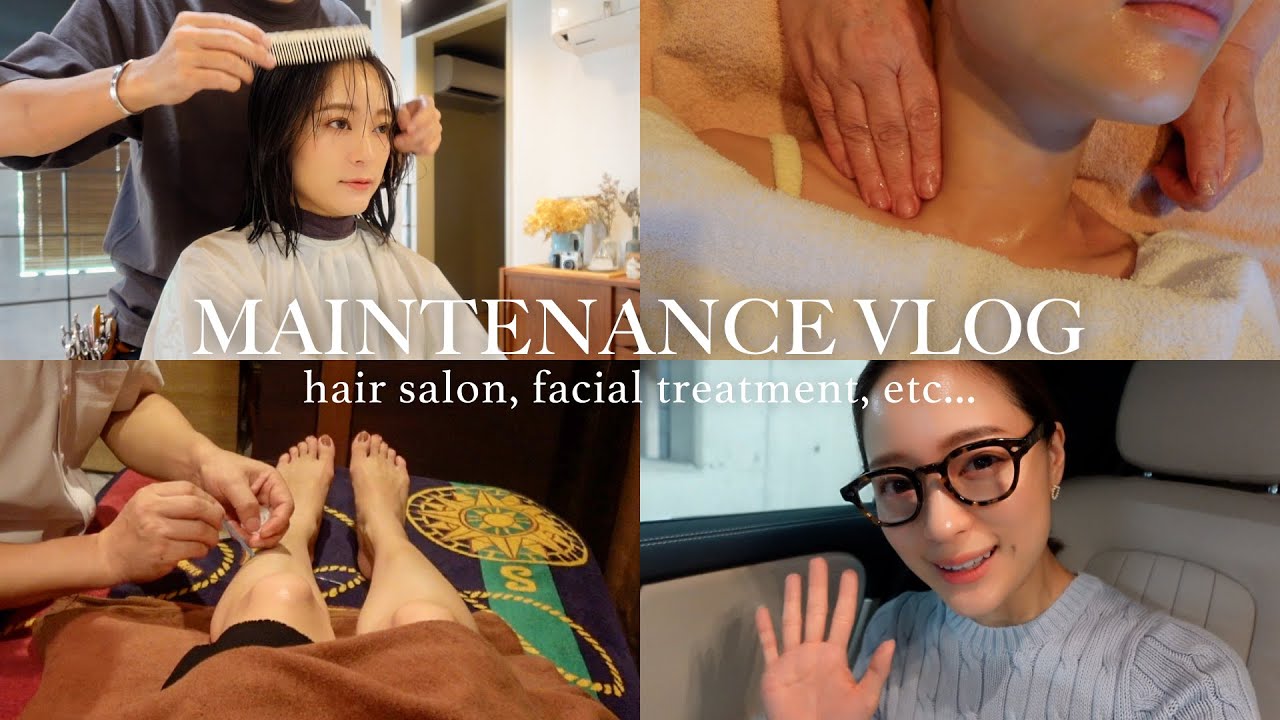 【美容Day】歌手/モデルの美容day密着💆‍♀️💓美容院/角質除去/鍼治療