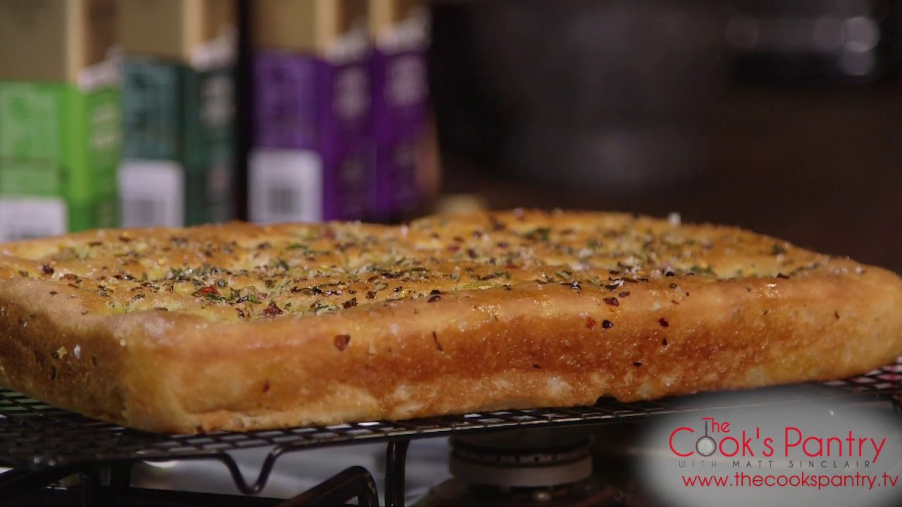 The Cooks Pantry - Cobram Estate Extra Virgin Olive Oil and Herb Focaccia