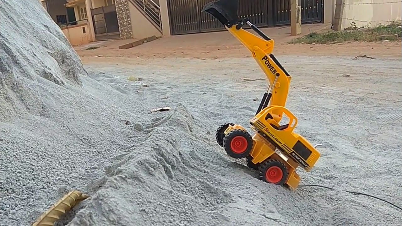 Excavation JCB video  for kids sand excavator rhymes music