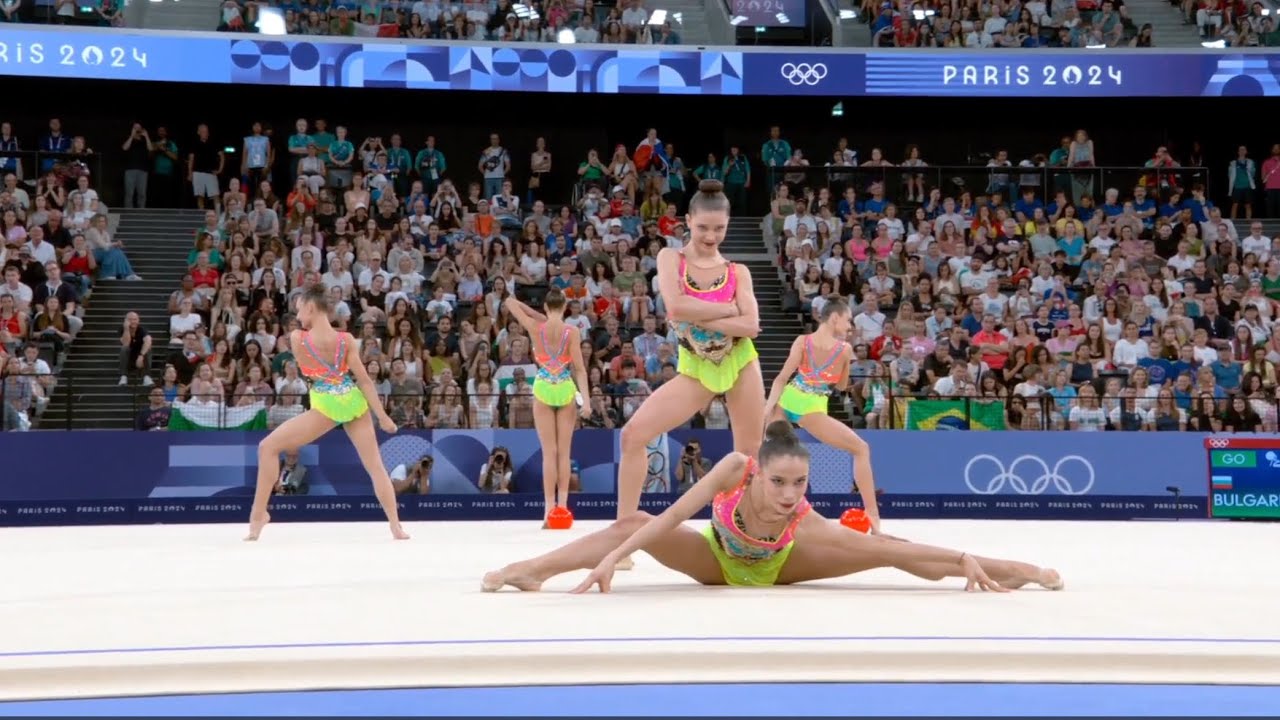 Bulgaria 3 Ribbons 2 Balls AA Final 33,7  - Olympic Games Paris 2024