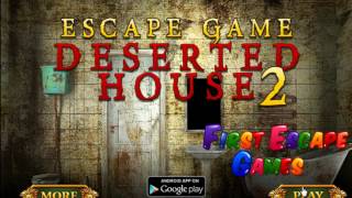 Escape Game Deserted House 2 Walk Through - FirstEscapeGames screenshot 2