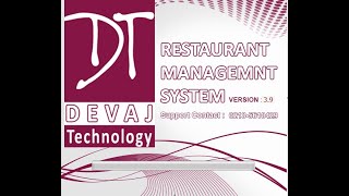 DEVAJ TECHNOLOGY | RESTAURANT POS Software Demo by Mohsin Shaikh screenshot 3