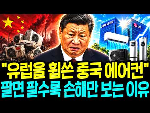 유럽 시장 싹쓸이한 중국 에어컨, 팔면 팔수록 손해만 보는 이유