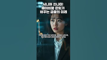 시니어 쓰나미 베이비붐 은퇴가 바꾸는 금융의 미래