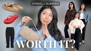 The Spring/Summer pieces I'm ACTUALLY wearing (and why)