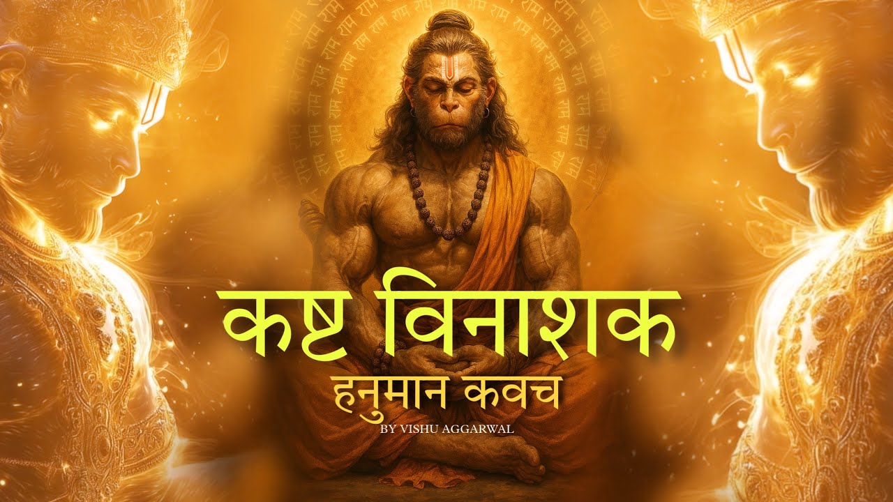 DIVINE HANUMAN KAVACH | WITH LYRICS | VISHU AGGARWAL |