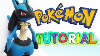 LUCARIO Polymer Clay Tutorial | Porcelana Fría / Plastilina