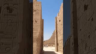 Der Karnak Tempel bei Luxor in Ägypten