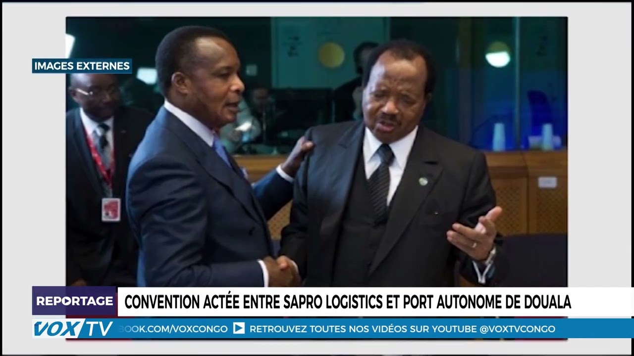Convention actée entre Sapro Logistics et Port autonome de Douala