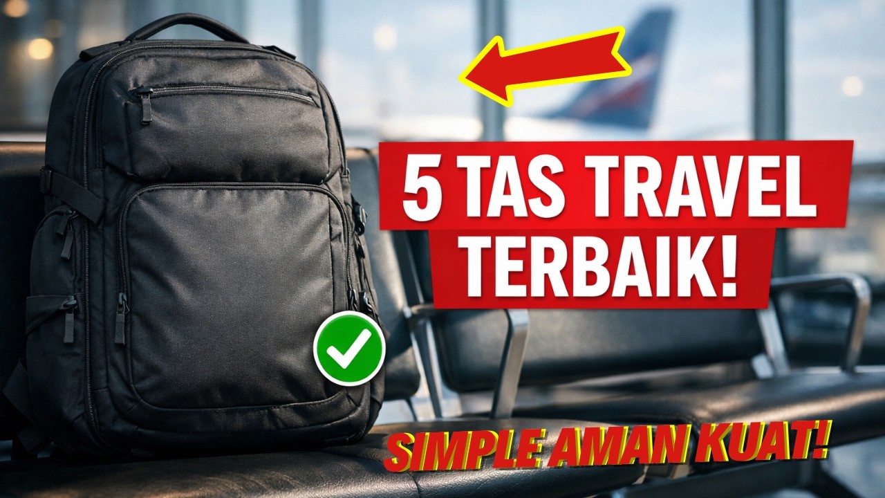 Berhenti Beli Tas Mahal! 5 Ransel Travel 300rb Ini Juara!