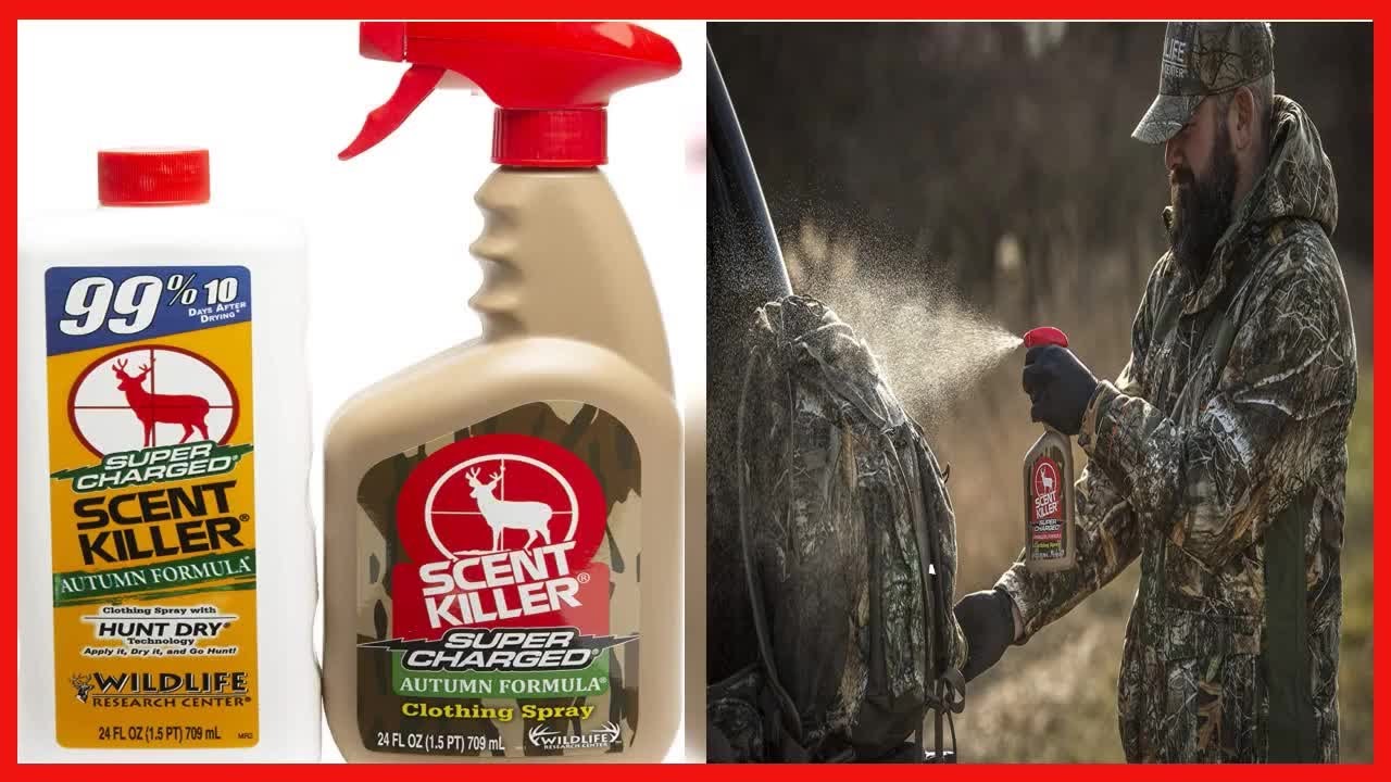 Great product -  Scent Killer 579 Wildlife Research Super Charged Autumn Formula Spray 24/24 Combo,