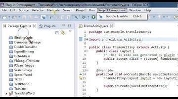 Plugin Google Translate for Eclipse