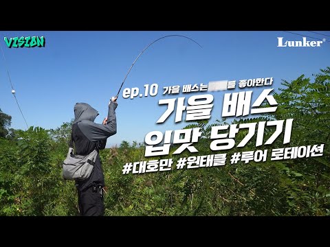 [양성훈의 VISION ep.10] 가을 배스 입맛 당기기