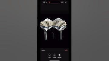 Crop and adjust Gaussian Splats in Scaniverse #3d #gaussiansplatting