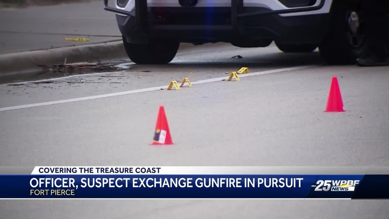 Suspect in custody after shooting at police officers in Fort Pierce ...