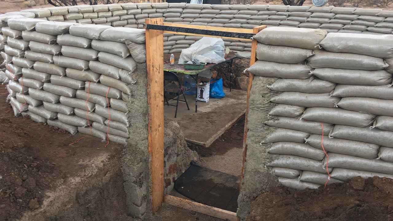 How We Fill Sandbags Aka Earthbags YouTube