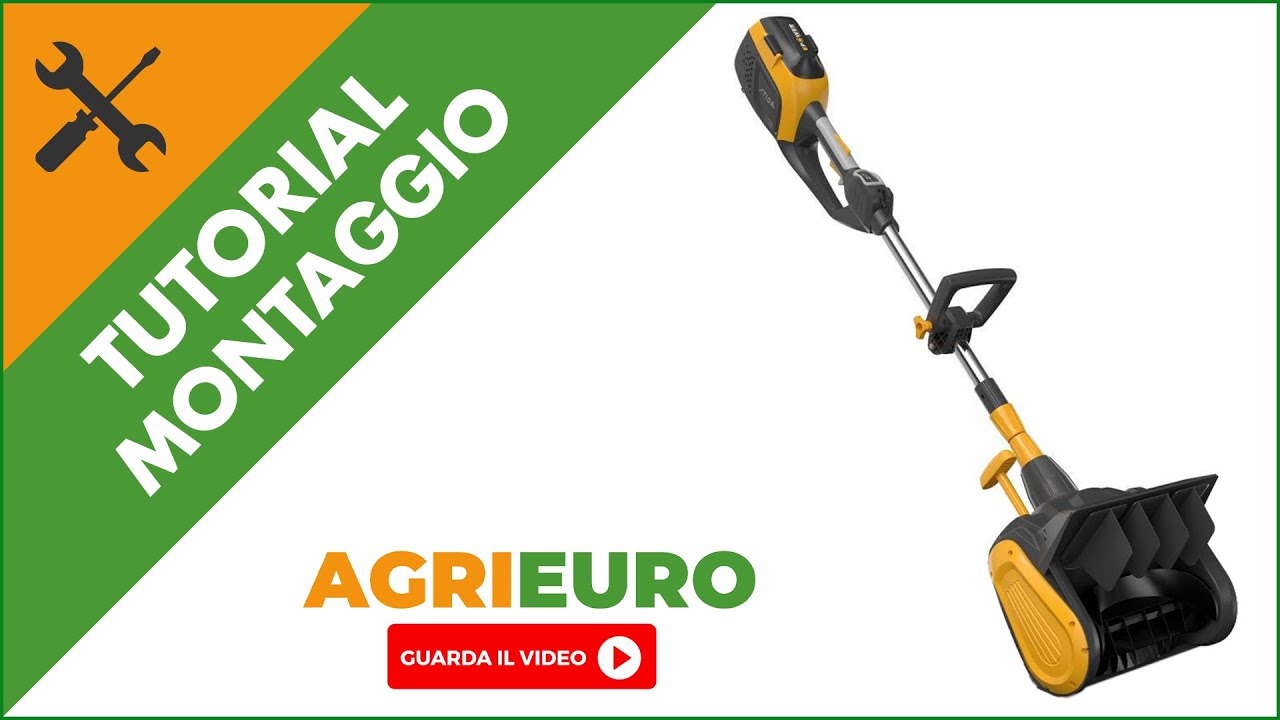 Spazzaneve STIGA ST 300e 48V: montaggio