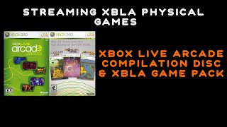 XBLA Compilation Disc & Game Pack - Streaming XBLA Physical Games Part 2
